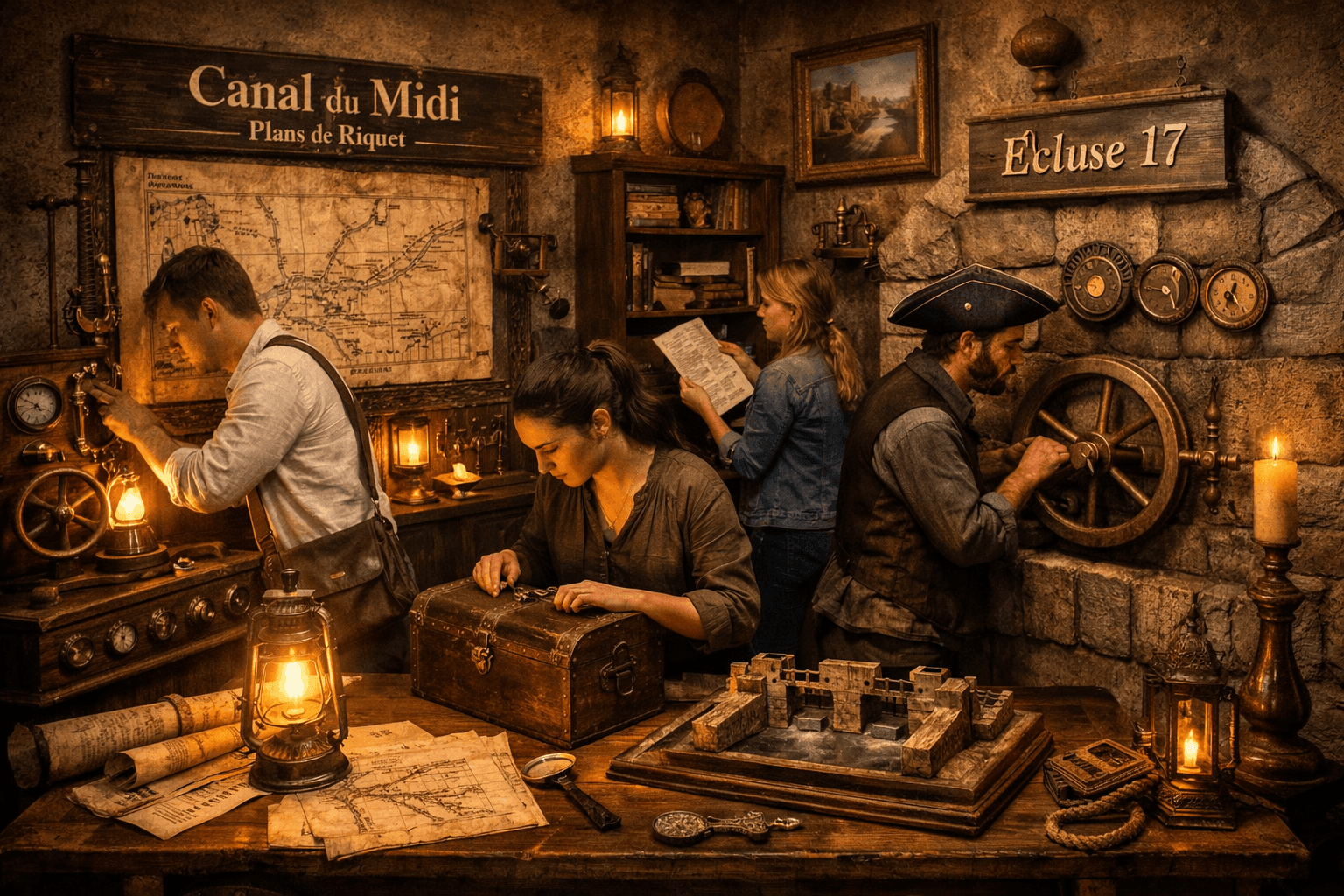 Les Escapes du Saint Roch
